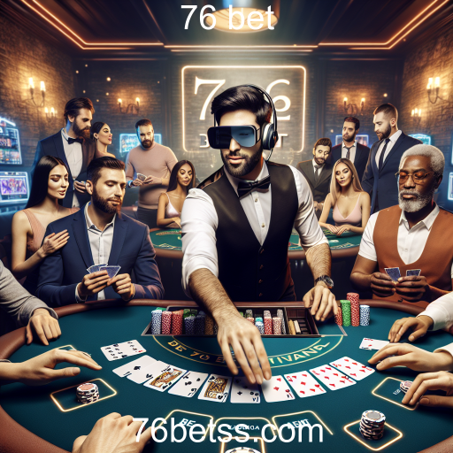 Experiência Imersiva com Jogos Ao Vivo no 76 Bet